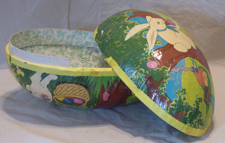 Large Paper Mache East Egg (As is)