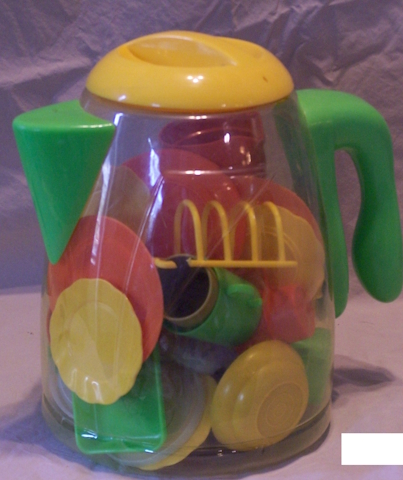 Lean Toys Dishes in a Jug
