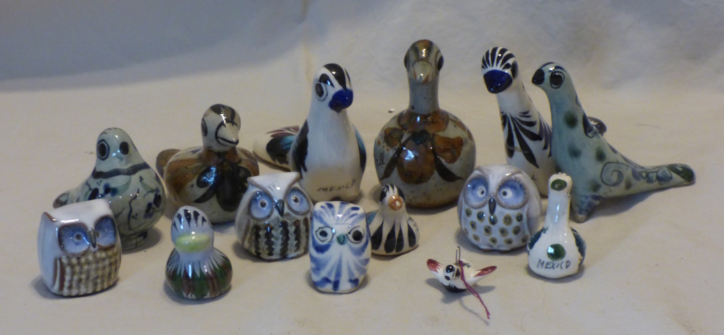 Mexican Pottery Birds