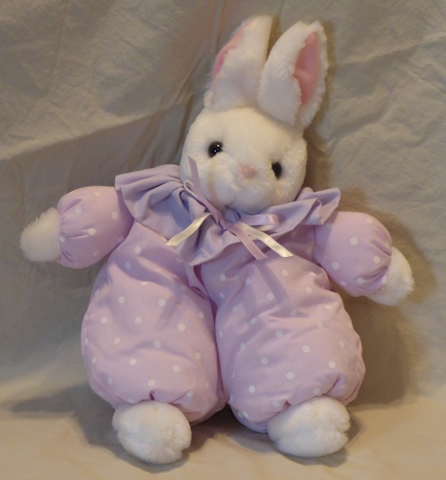 Russ Berrie Hoppity Rabbit Luv Pets Plush Purple Bunny Tag Attached