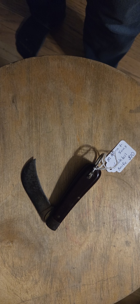 M Klein and Sons Hawlbill Knife