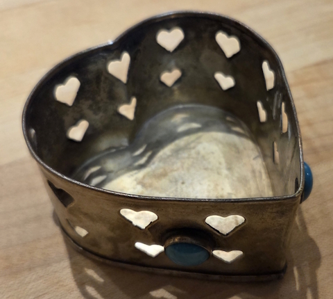 Heart Shaped Trinket Box